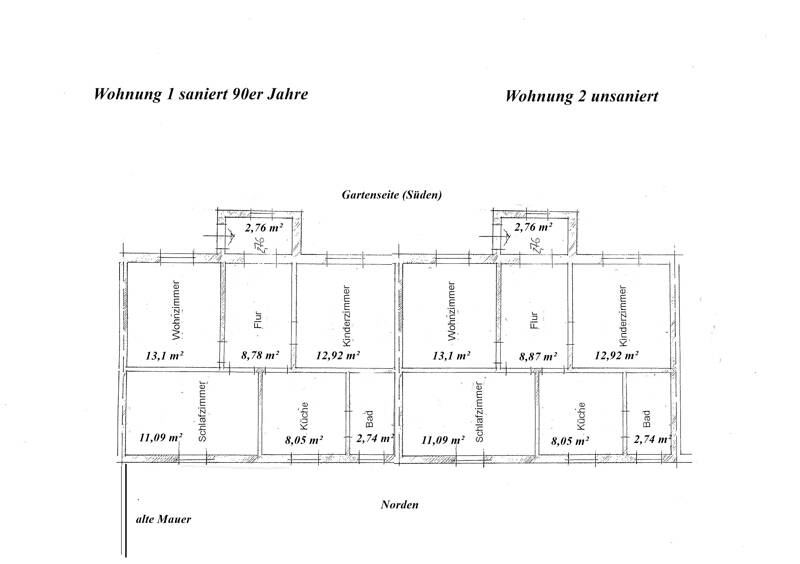 Reihenendhaus Sanitz / Groß Lüsewitz Groß Lüsewitz - 6 Zimmer, 120 m&sup2;, 190.000&euro; | Angebot:26515681