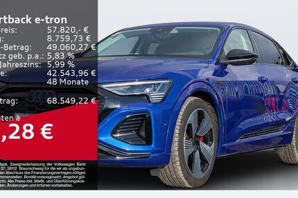 Audi Q8 e-tron 8.237 km 57.820 € Gelsenkirchen 45894