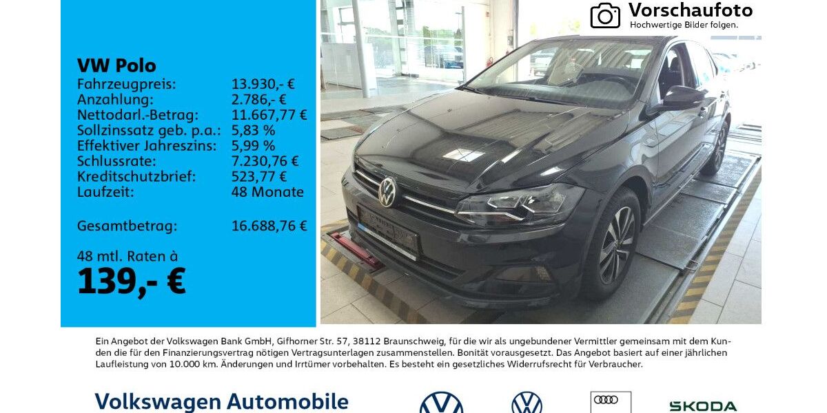 VW Polo 51.128 km 13.930 &euro; Leipzig 04277