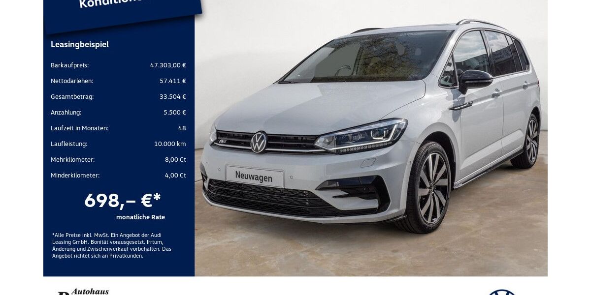 VW Touran 14.000 km 46.404 &euro; Potsdam 14482