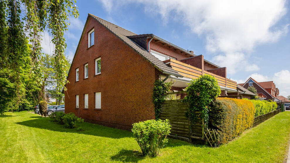Gemütliche 2-Zimmer- Erdgeschoßwohnung mit Terrasse und Stellplatz in Dornumersiel