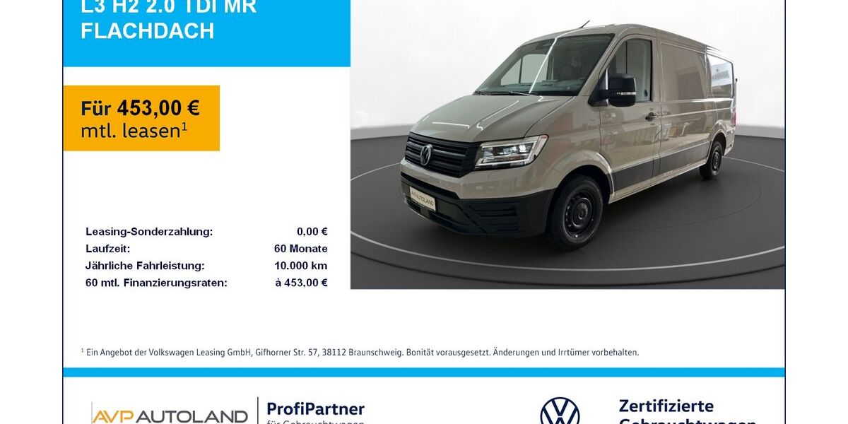 VW Crafter 9.900 km 42.780 &euro; Plattling 94447