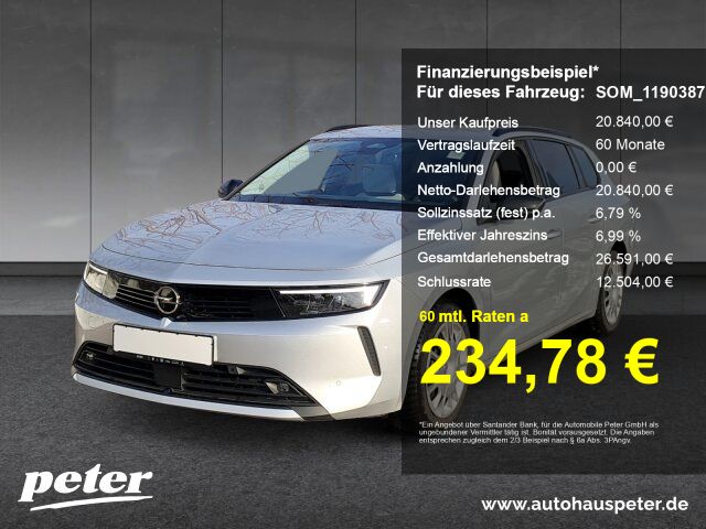 Opel Astra 30.757 km 20.840 &euro; Eschwege 37269