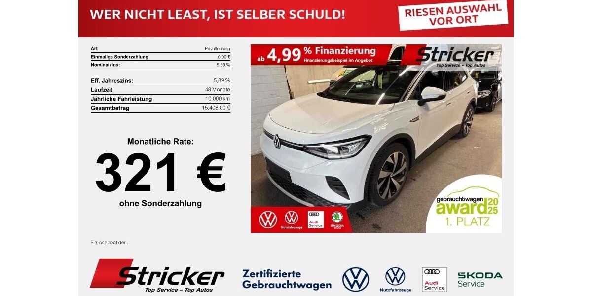 VW ID.4 38.095 km 29.949 &euro; Detmold 32760