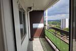Mit Blick über Homberg, 2,5-Raum Wohnung, 63m², Balkon, 20. Etage