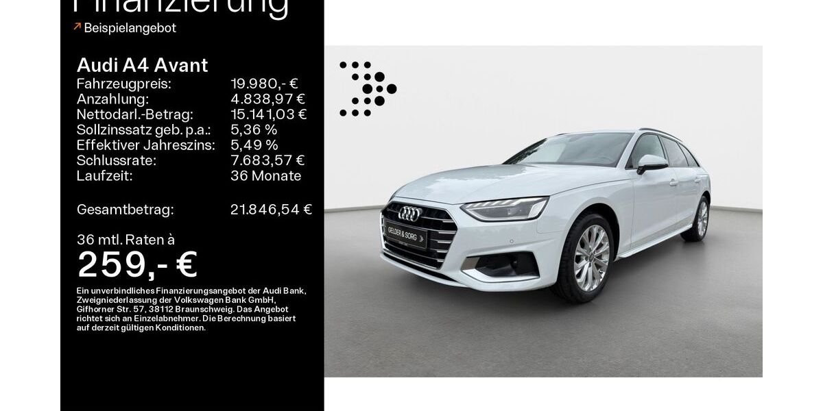 Audi A4 91.990 km 19.980 &euro; Ebern 96106