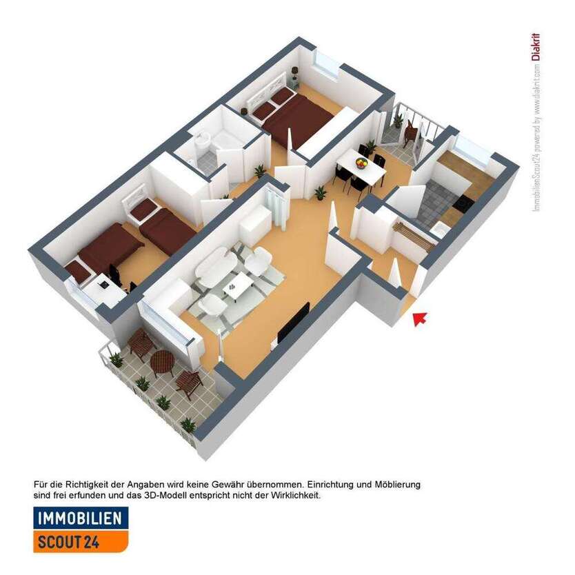 Wohnung zum Mieten in Solingen 719 € 69.31 m²