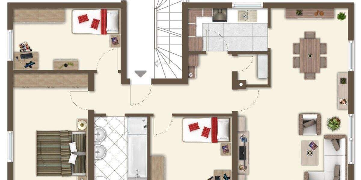 Etagenwohnung Villingen-Schwenningen Schwenningen - 4 Zimmer, 85 m&sup2;, 239.000&euro; | Angebot:25566922