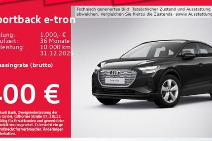 Audi Q4 e-tron 14.142 km 40.743 € Eching 85386