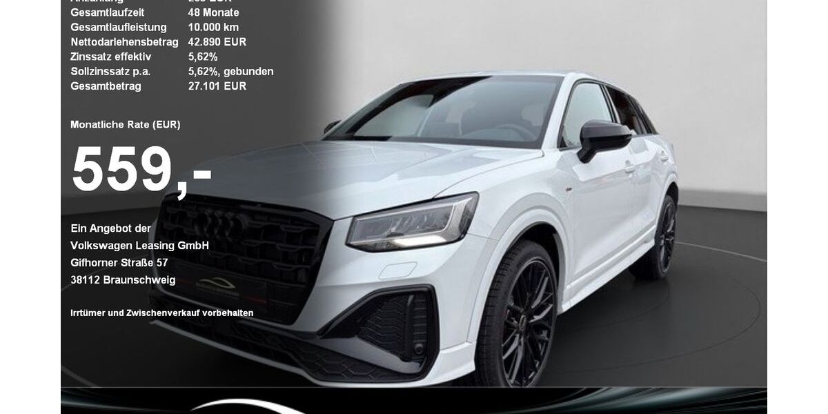 Audi Q2 6.000 km 42.890 &euro; Sigmaringen 72488