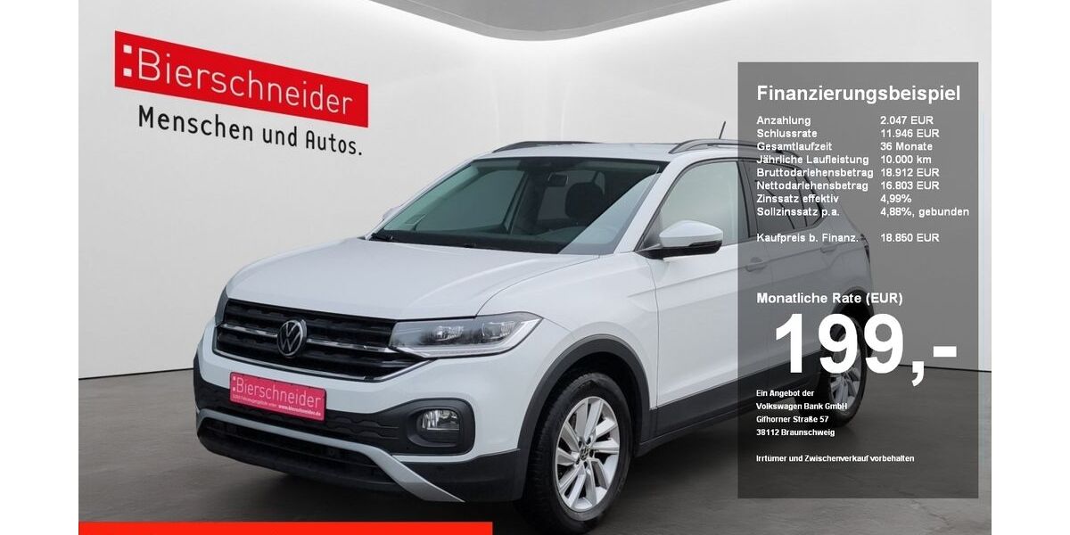 VW T-Cross 78.555 km 18.590 &euro; Regensburg 93055