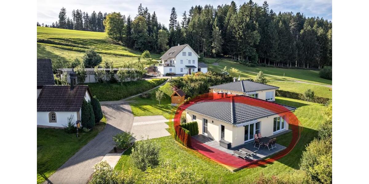 Freistehender, ebenerdiger Bungalow 3 zimmer