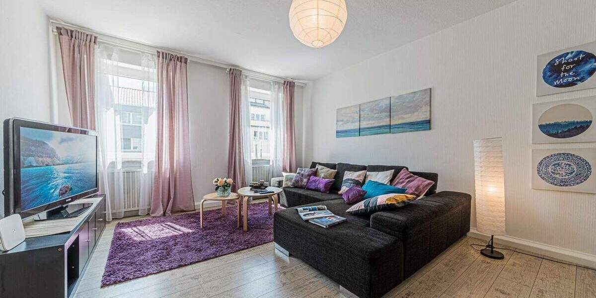 Etagenwohnung Frankfurt am Main Bockenheim - 2 Zimmer, 60 m&sup2;, 1.750&euro; | Angebot:25600982