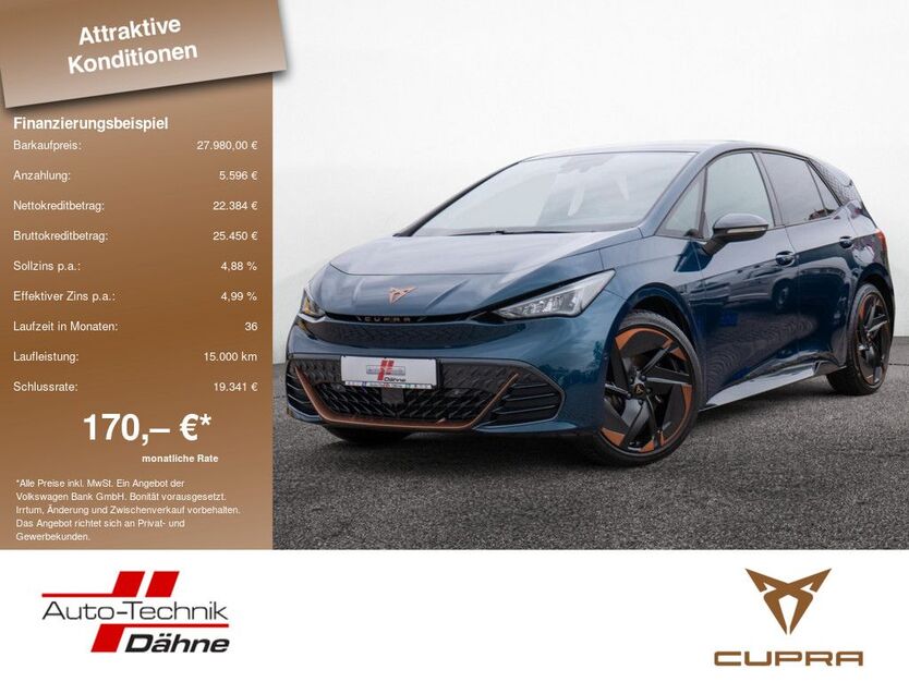 Cupra Born 9.947 km 27.980 € Wittenberge 19322
