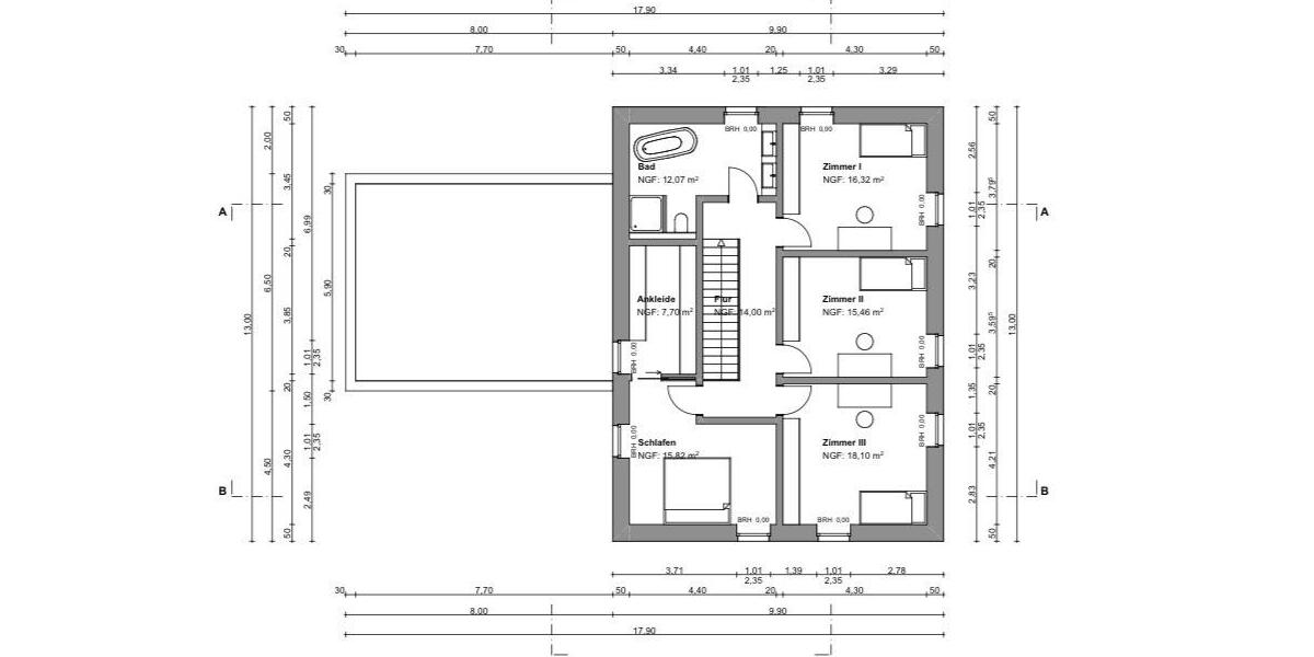Einfamilienhaus Burghaun - 5 Zimmer, 186 m&sup2;, 720.000&euro; | Angebot:26841405