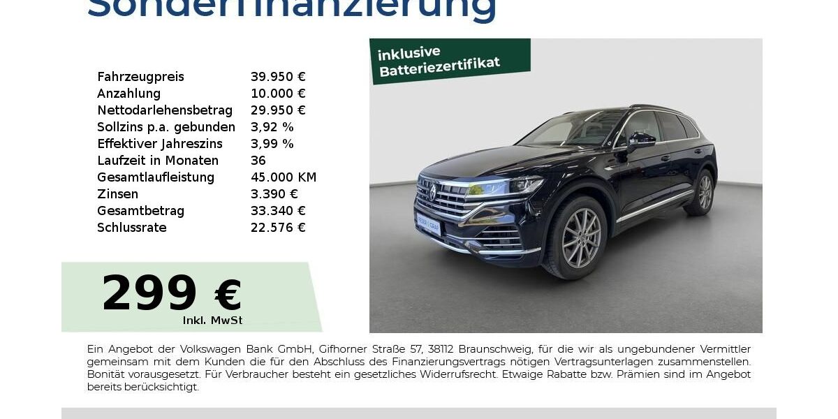 VW Touareg 120.390 km 39.950 &euro; Cadolzburg 90556
