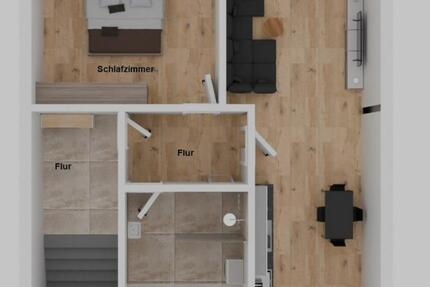sanierte u. renovierte Dachgeschosswohnung im Zentrum zimmer