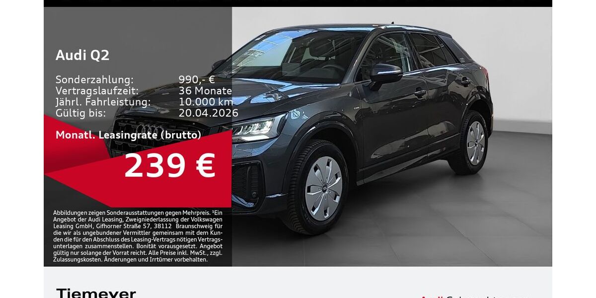 Audi Q2 7.934 km 28.280 &euro; Plettenberg 58840