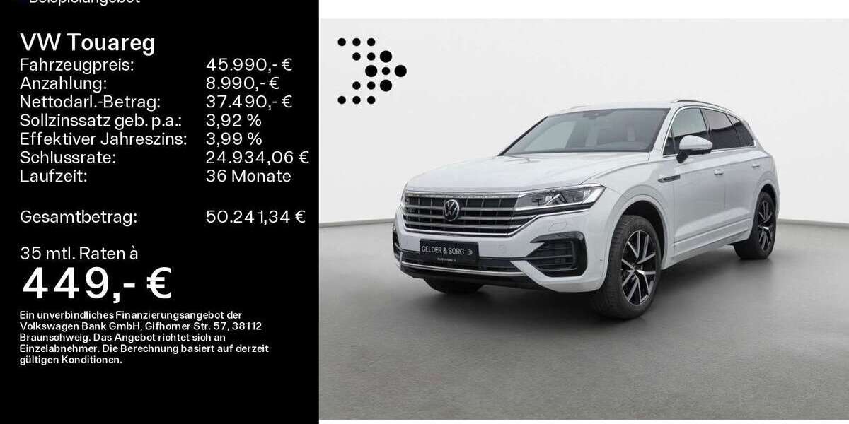 VW Touareg 72.725 km 42.990 &euro; Haßfurt 97437