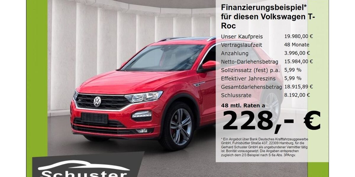VW T-Roc 51.104 km 19.980 &euro; Ruhstorf 94099