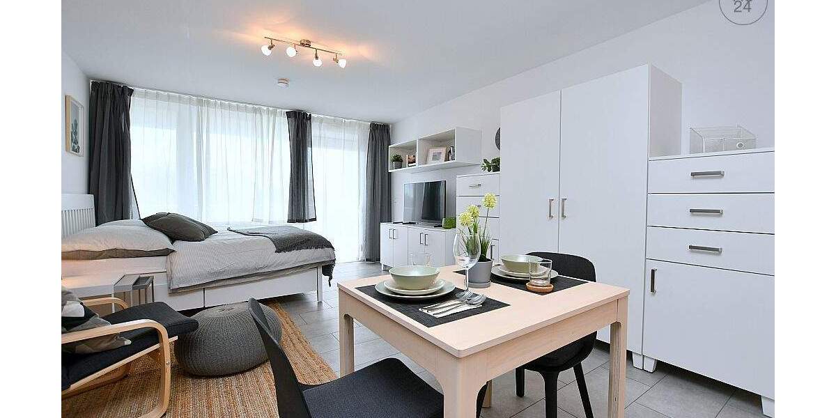 Sehr schöne, modern möblierte Wohnung in Stuttgart Fasanenhof 1 zimmer