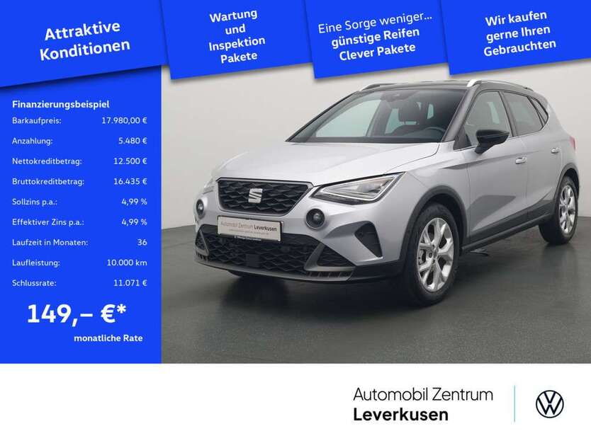 Seat Arona 19.979 km 17.980 € Leverkusen 51379