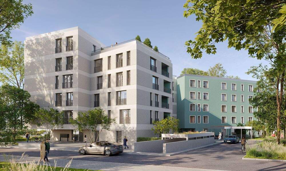 Etagenwohnung Neu-Ulm Ludwigsfeld - 2 Zimmer, 65 m&sup2;, 391.800&euro; | Angebot:25681555