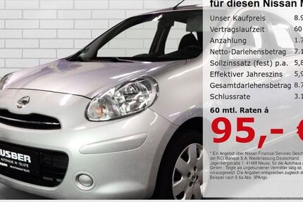 Nissan Micra 79.989 km 8.989 &euro; Telgte 48291
