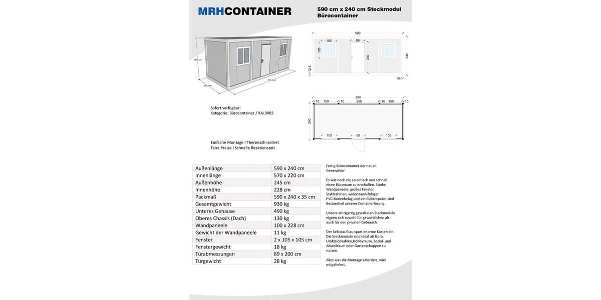 Gewerbeobjekt Tasdorf - 3.570&euro; | Angebot:17311493