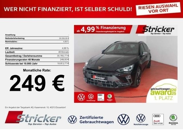 Cupra Leon 8.073 km 26.934 &euro; Detmold 32760