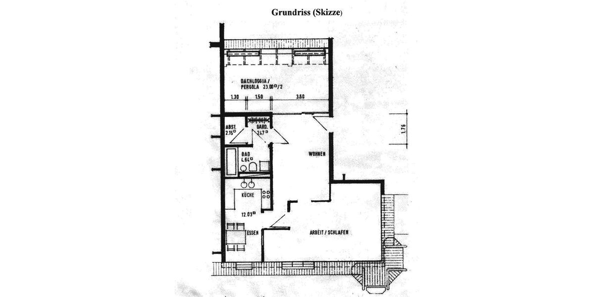 Provisionsfrei* Bezugsfrei: DG mit Terrasse & TG-Stellplatz am Schillerplatz - Dachgeschoßwohnung Mannheim | Angebot:24569761