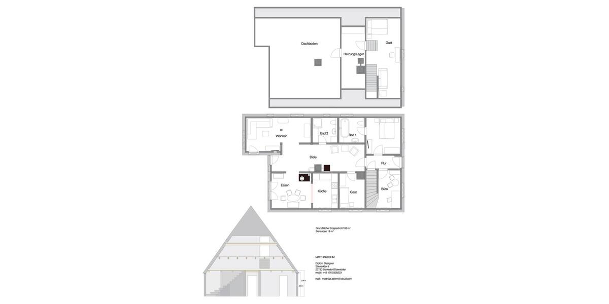 Einfamilienhaus Neustadt in Holstein - 5 Zimmer, 120 m&sup2;, 635.000&euro; | Angebot:26339396