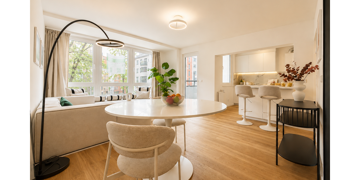 Etagenwohnung Düsseldorf Stadtmitte - 1 Zimmer, 48 m&sup2;, 261.000&euro; | Angebot:26817092