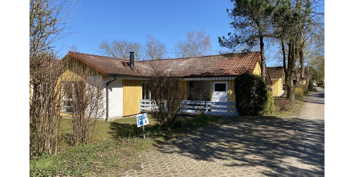 Meerzeit an der Seenplatte: Ferienhaus in absoluter Bestlage im Ferienpark Mirow - Doppelhaushälfte Mirow Granzow | Angebot:27119924
