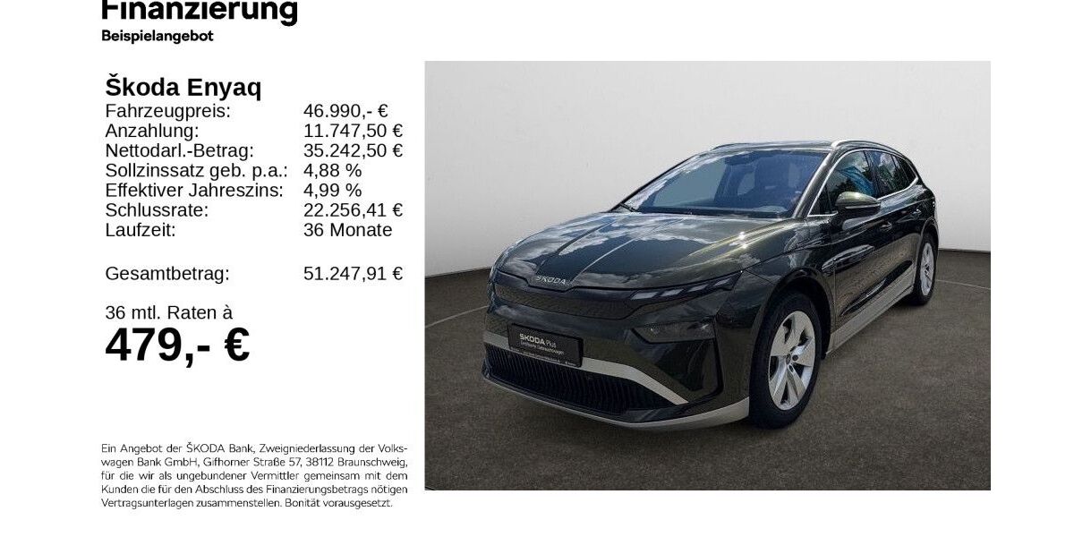 Skoda Enyaq 2.500 km 46.690 &euro; Hildesheim 31137