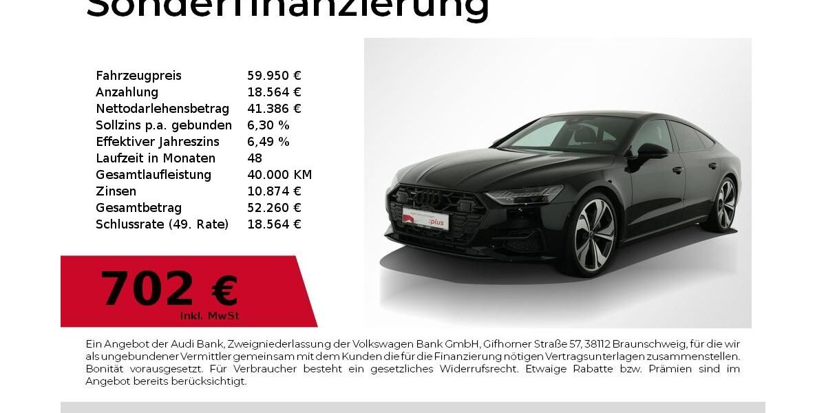 Audi A7 14.900 km 59.950 € Nürnberg 90411