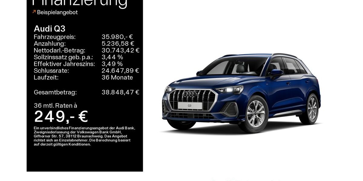 Audi Q3 29.589 km 35.980 &euro; Coburg 96450