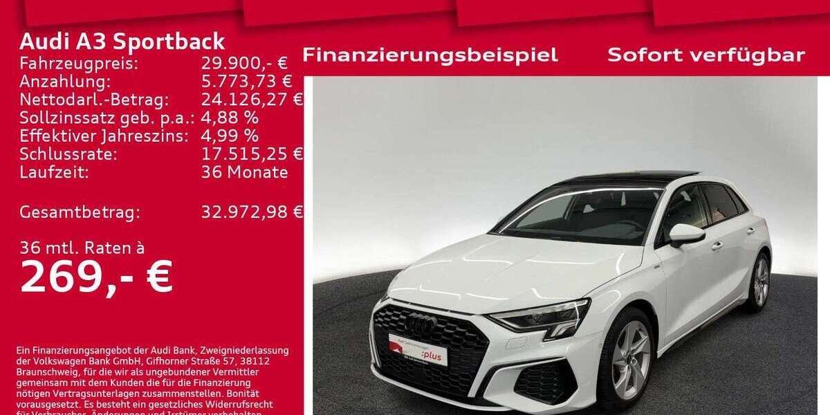 Audi A3 45.400 km 29.900 &euro; Berlin 10587