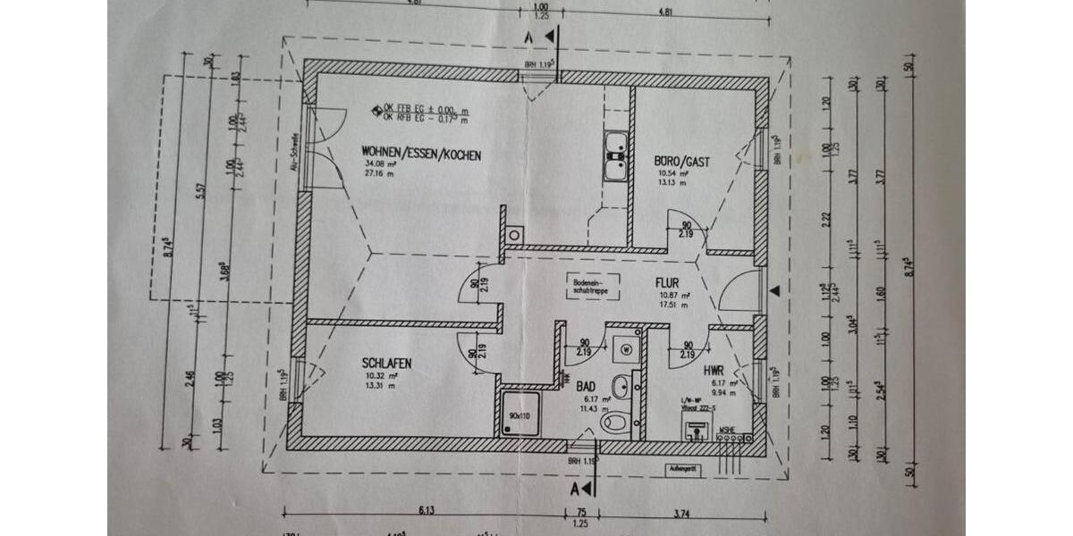 Bungalow Velgast - 3 Zimmer, 72 m&sup2;, 274.999&euro; | Angebot:27094391