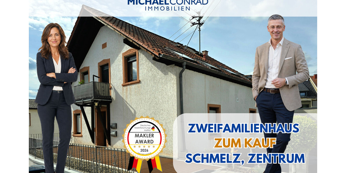 Zweifamilienhaus in Schmelz Zentrum zum Kauf - Zweifamilienhaus Schmelz | Angebot:27098061