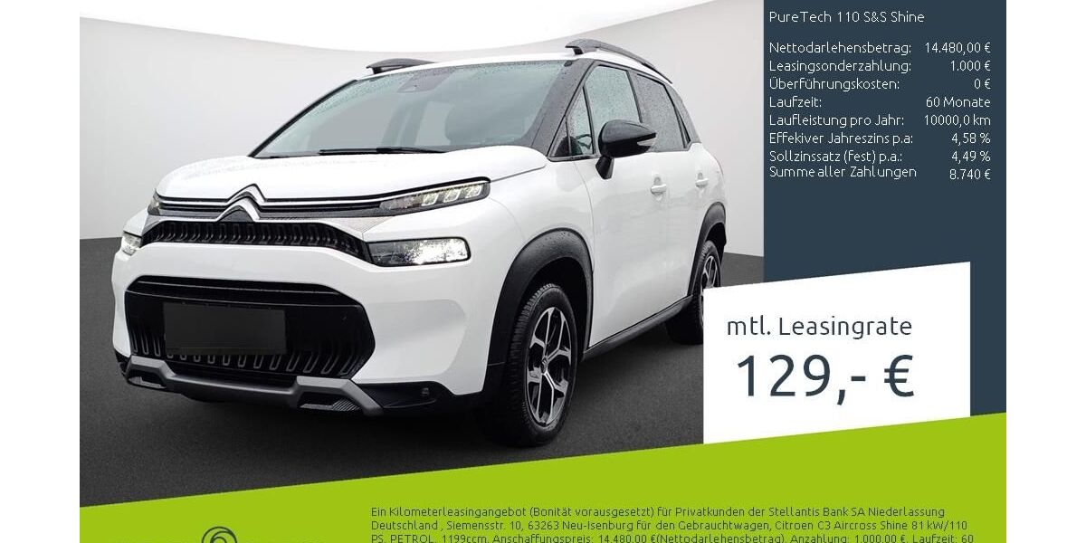 Citroen C3 Aircross 22.412 km 14.840 &euro; Borken 46325