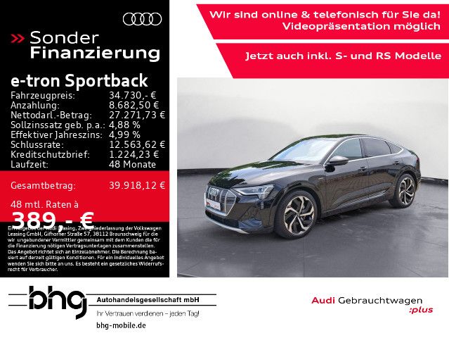 Audi e-tron 35.003 km 34.730 &euro; Binzen 79589