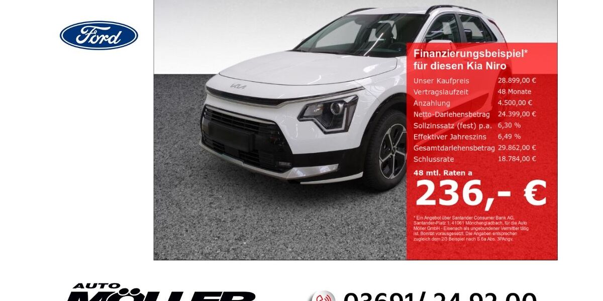 Kia Niro 19.670 km 28.899 &euro; Eisenach 99817