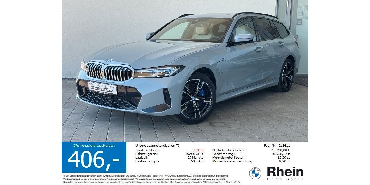 BMW 330 23.568 km 45.550 &euro; Salz 97616