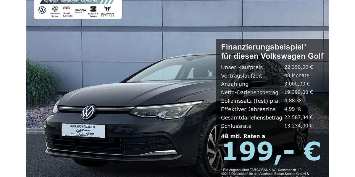 VW Golf 18.314 km 22.390 &euro; Griesheim 64347