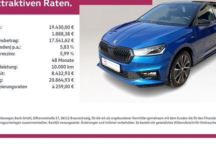 Skoda Fabia 16.800 km 19.430 &euro; Miesbach 83714