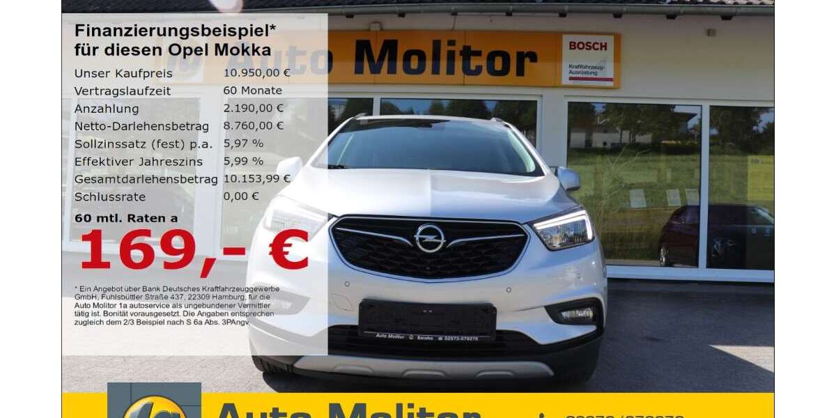 Opel Mokka 105.000 km 10.950 &euro; Eslohe 59889