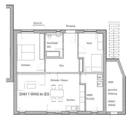 3-Zi. Neubau Terrassen Wohnung mit sep. Eingang Nbg.-West Wohnung mieten 3 zimmer