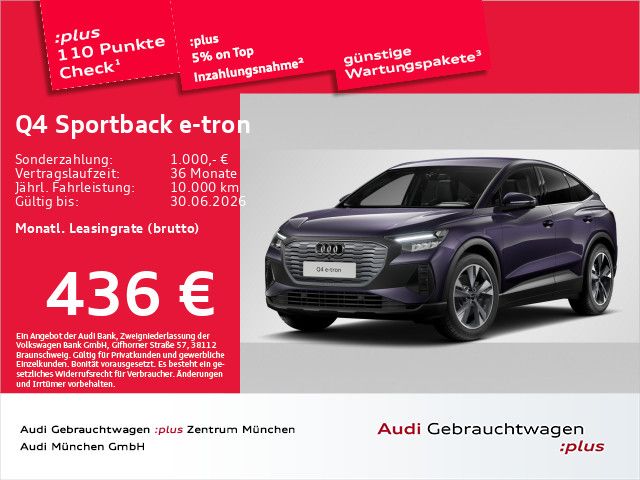 Audi Q4 e-tron 8.020 km 42.445 &euro; Eching 85386