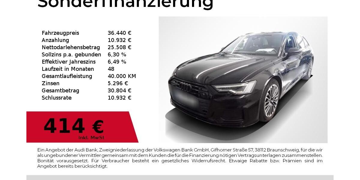 Audi A6 109.400 km 36.440 &euro; Nürnberg 90411